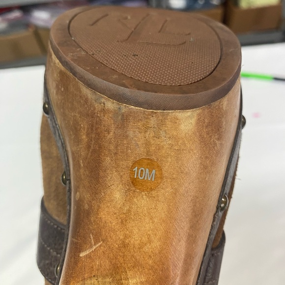 Lauren Ralph Lauren Brown Suede High Heel Shoes Women’s 10M - Picture 6 of 6